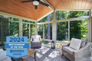 Betterliving Sunrooms & Awnings of Hampton Roads Awarded 2024 Best Sunroom of the Year