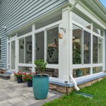 Exterior view of 3-season Betterliving Sunroom in Virginia Beach