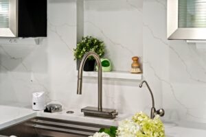 Farmhouse Sink with Custom Shelf