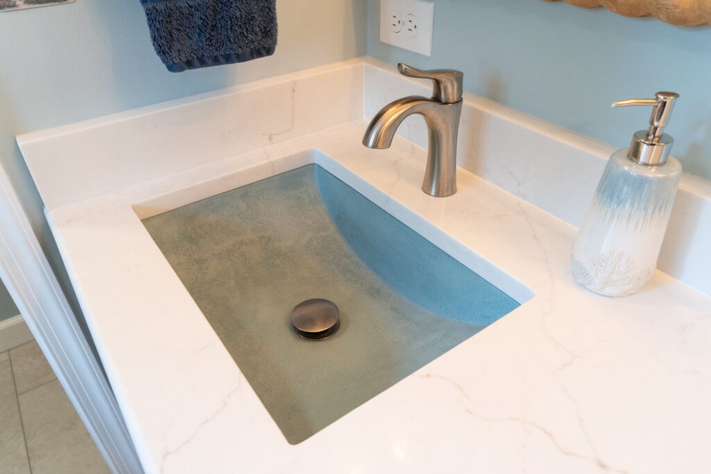 Native Trails Ocean-colored stone undermount sinks
