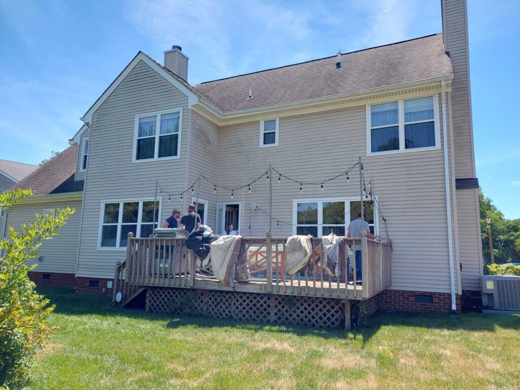 Porch to Sunroom in Virginia Beach