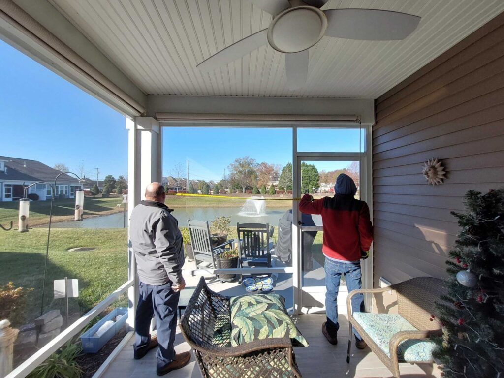 Screen Room to Sunroom Conversion