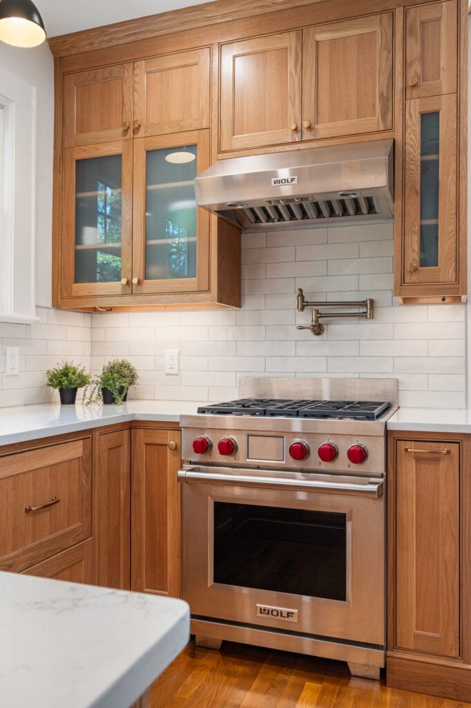 custom white oak cabinetry norfolk va