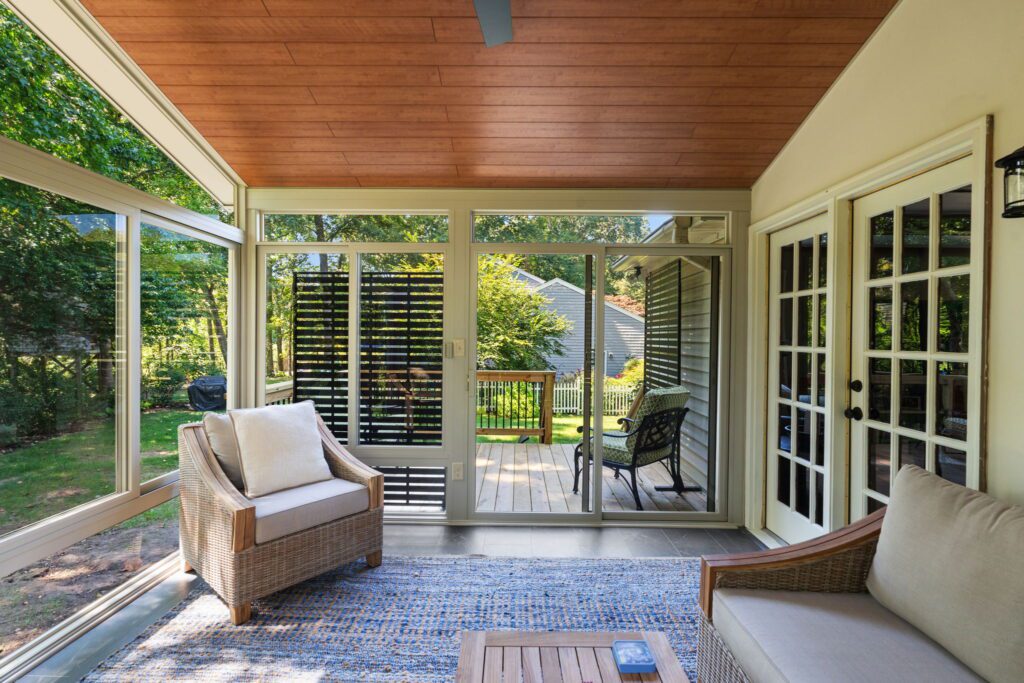 Gable Aluminum Sunroom Installation by Betterliving by McDrake