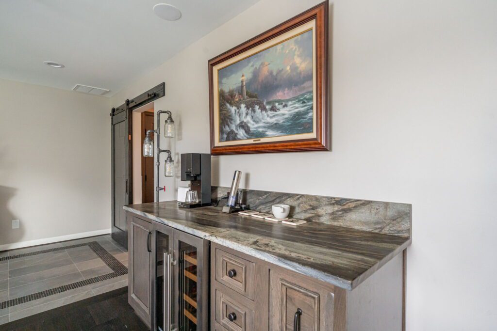steampunk inspired bathroom and bedroom remodel