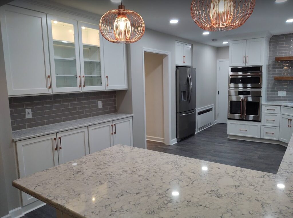 Granite Countertops and Custom Kitchen Cabinet