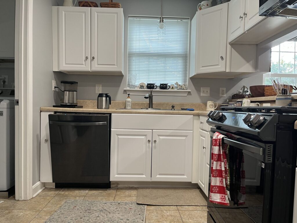 Dated Kitchen Before Remodel