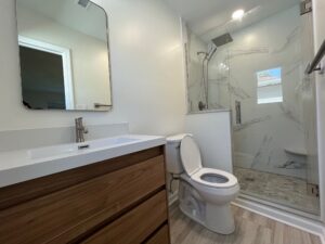 Beautiful bathroom remodel in Virginia Beach