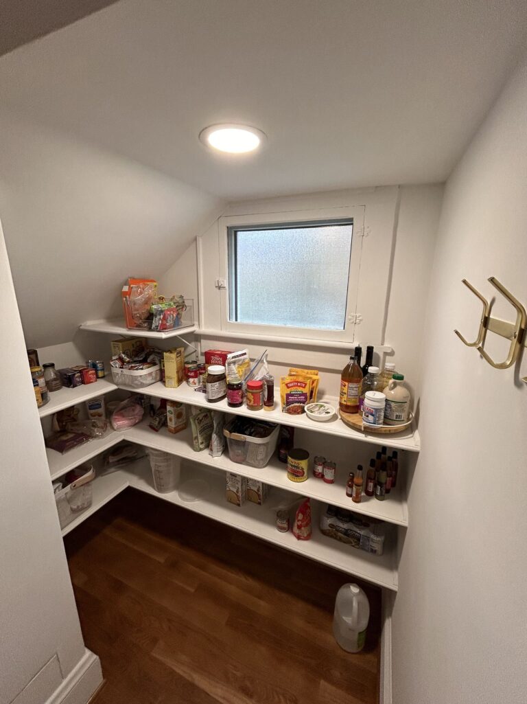 custom pantry renovation for smart, seamless storage