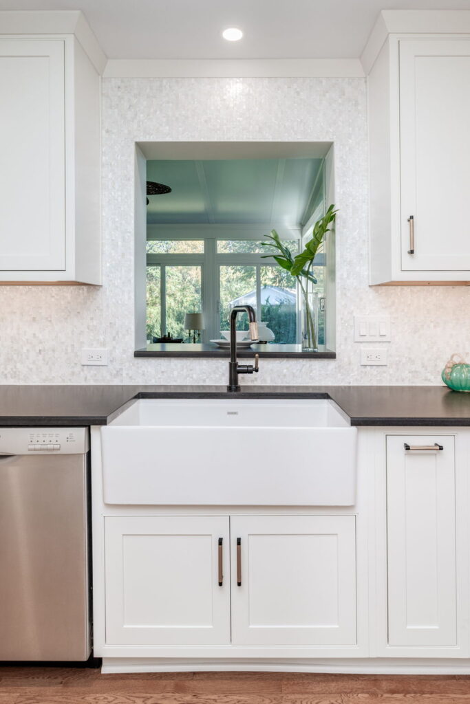 Kitchen Passthrough to Sunroom Virginia Beach Kitchen Remodel